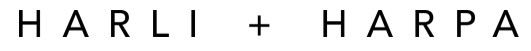 HARLI + HARPA logo