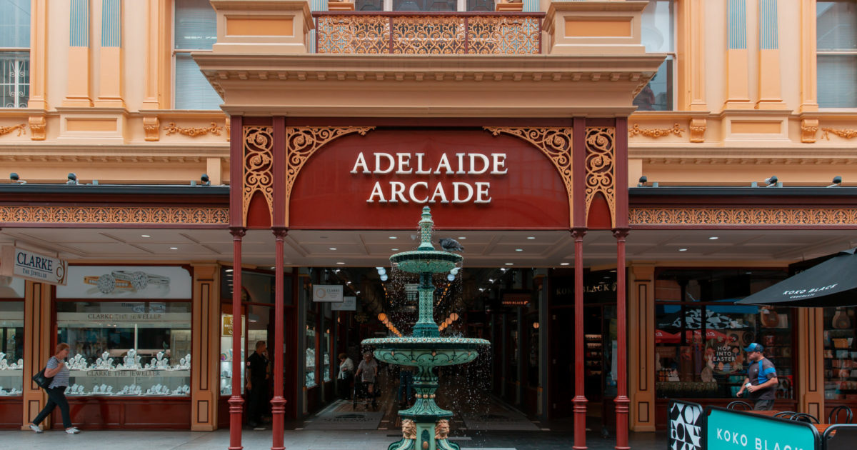Adelaide Gay's Arcade • Rundle Mall