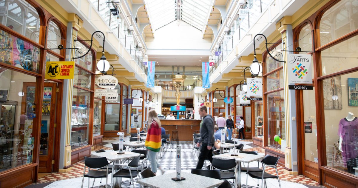 Rundle Mall • Adelaide Arcade History Tour