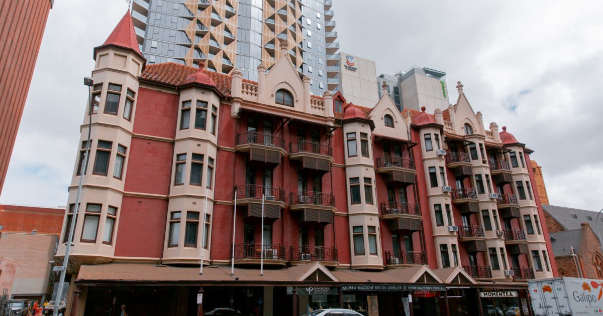 Rundle Mall • Ruthven Mansions