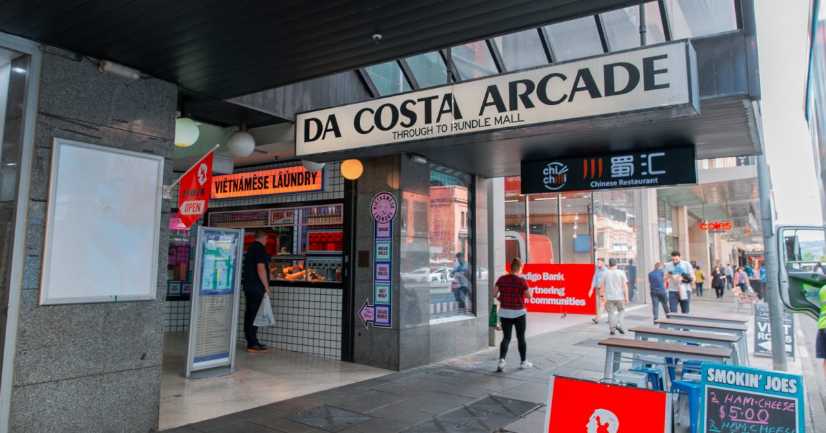 Da Costa Arcade • Rundle Mall
