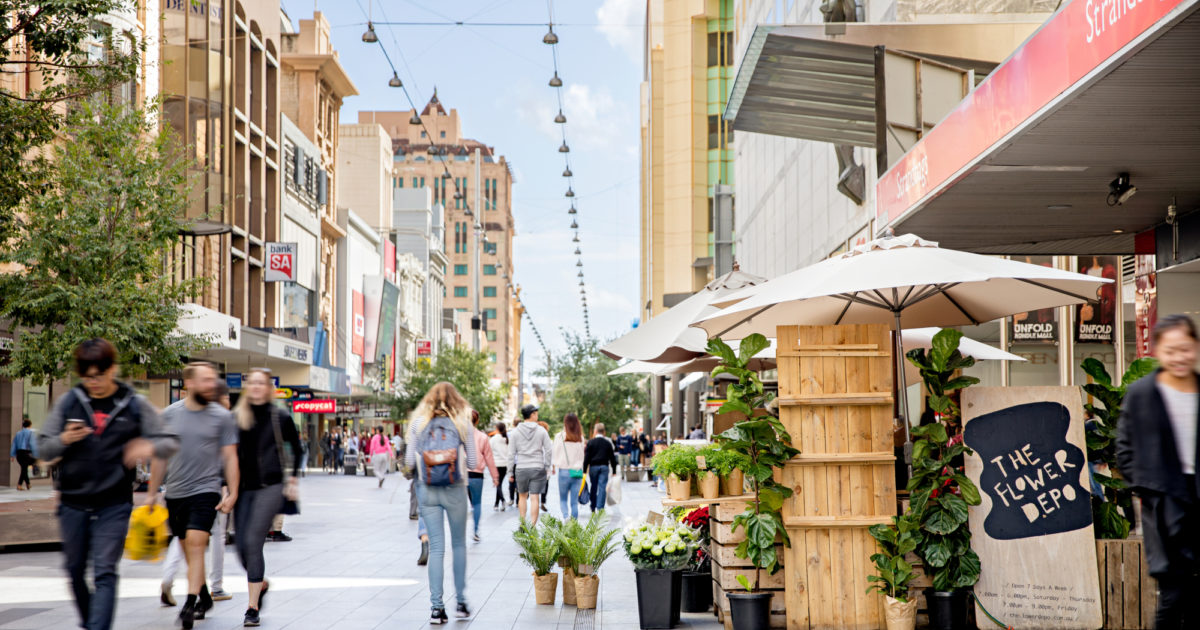 Rundle Mall • About