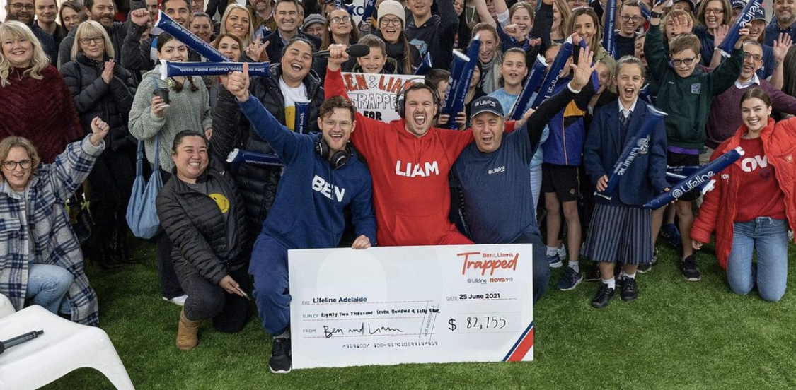 Ben Liam Lifeline Adelaide