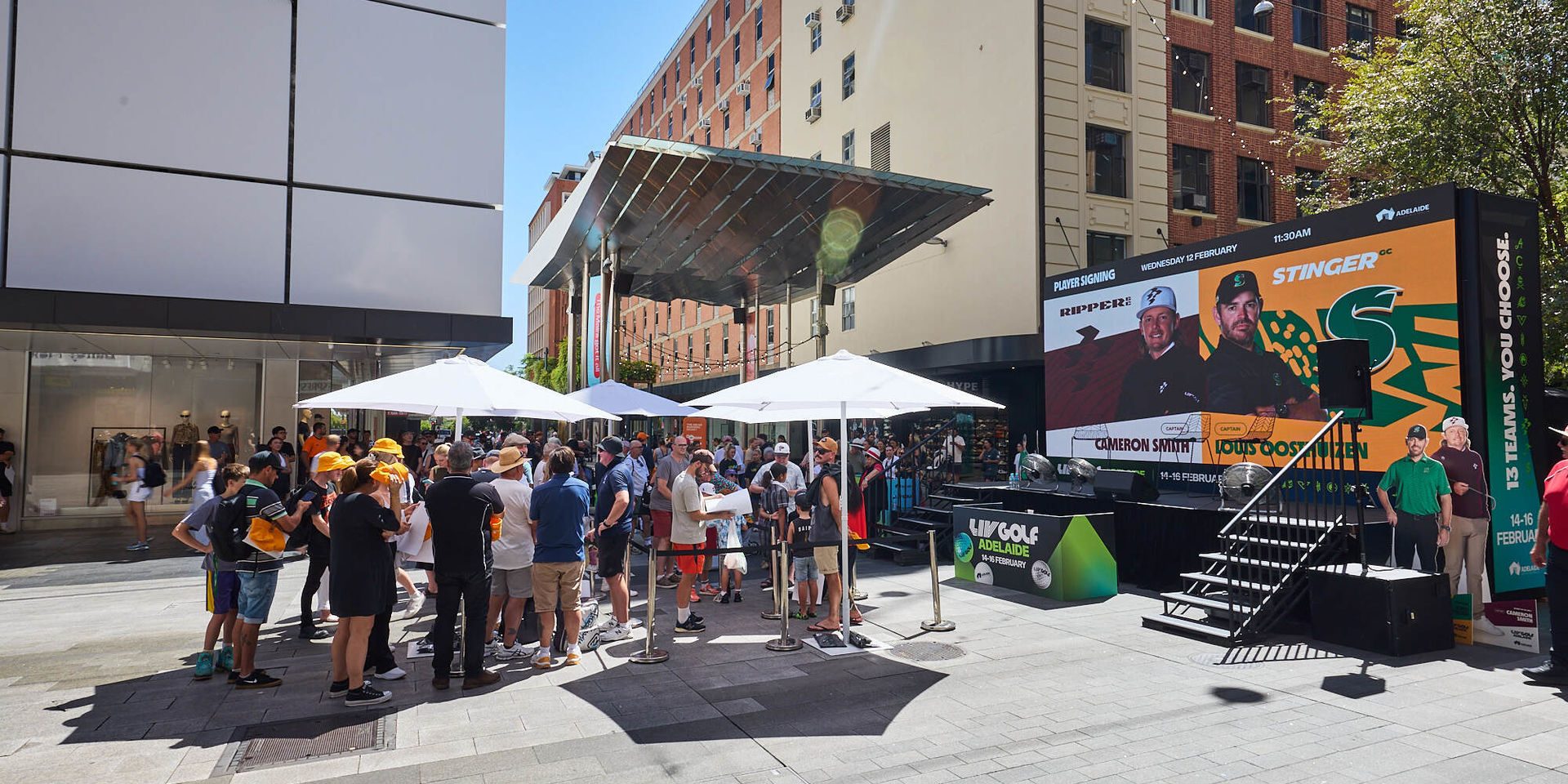 LIG Golf Player Signing