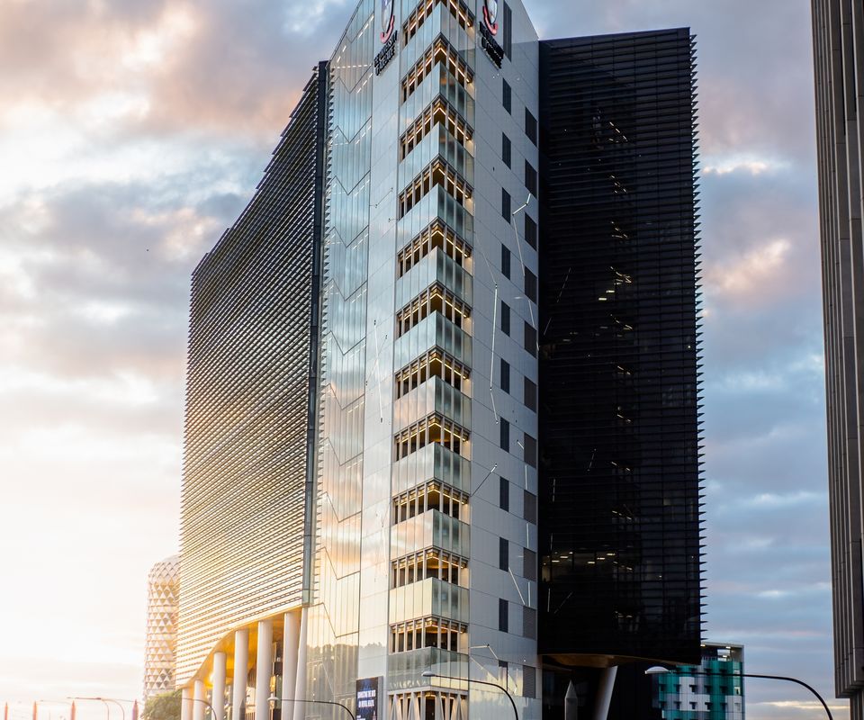 Exterior view of the MOD. building