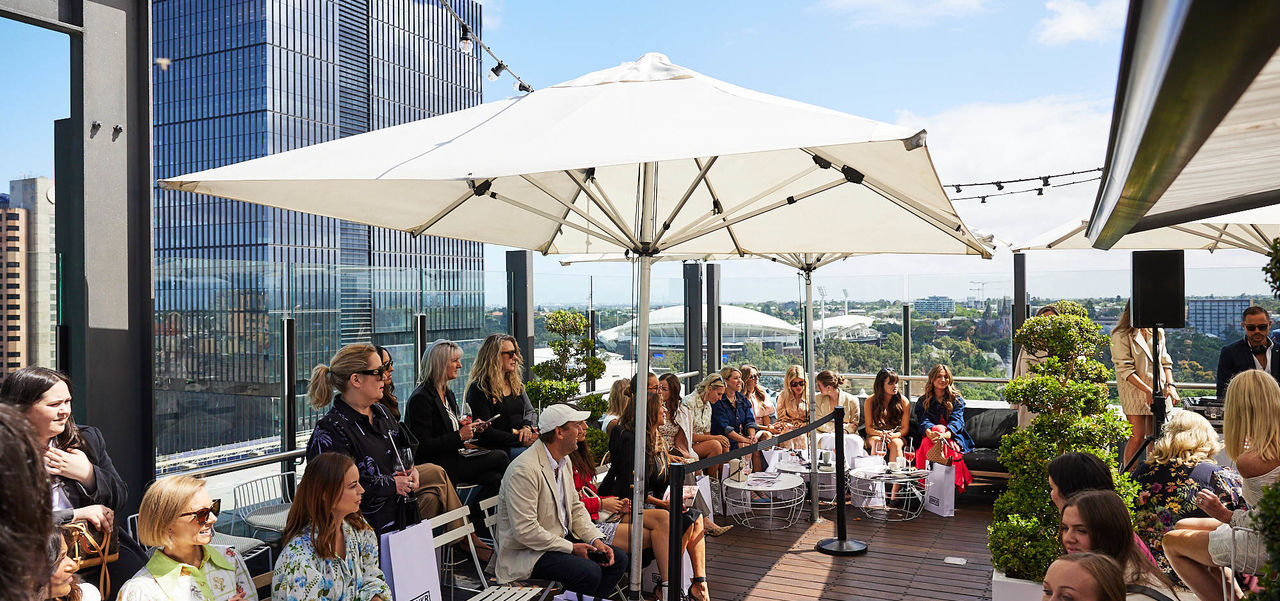 2KW rooftop fashion runway event