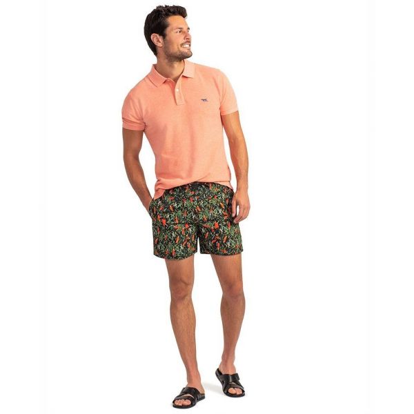 The Gunn Polo in Salmon
