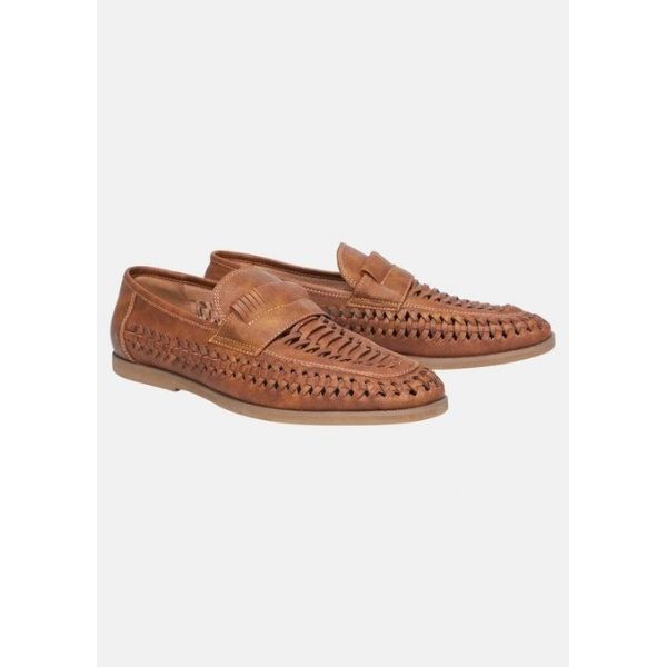 Harry slip on shoe tan