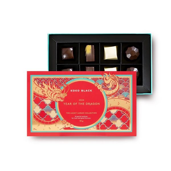 8 Piece The Lucky Lunar Praline Gift Box