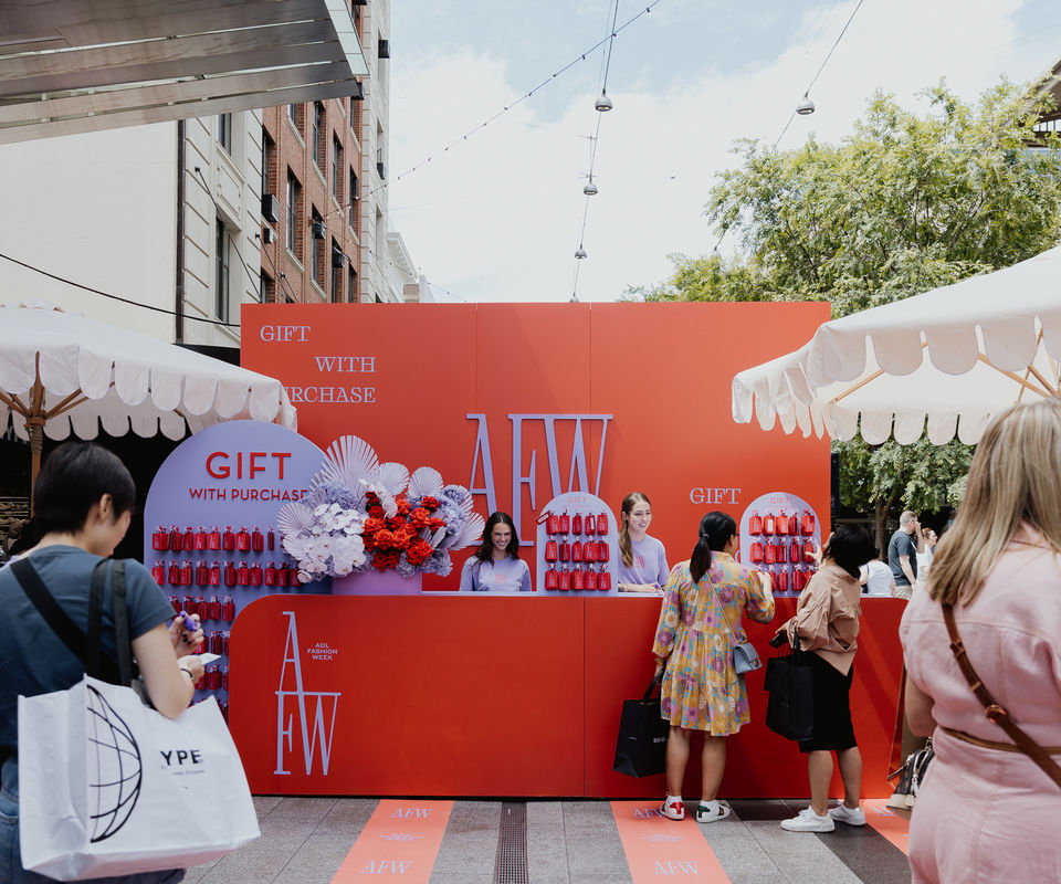ADL Fashion Week GWP station