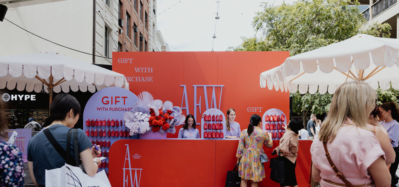 ADL Fashion Week GWP station