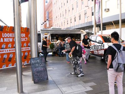 The Bickford's activation in Gawler Place