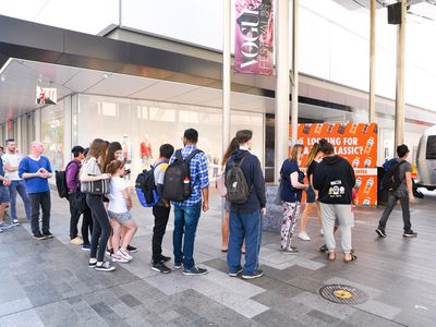 The Bickford's activation in Gawler Place