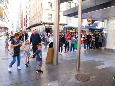 The Bickford's activation in Gawler Place