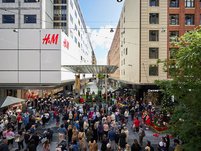 Christmas Pageant Launch in Gawler Place
