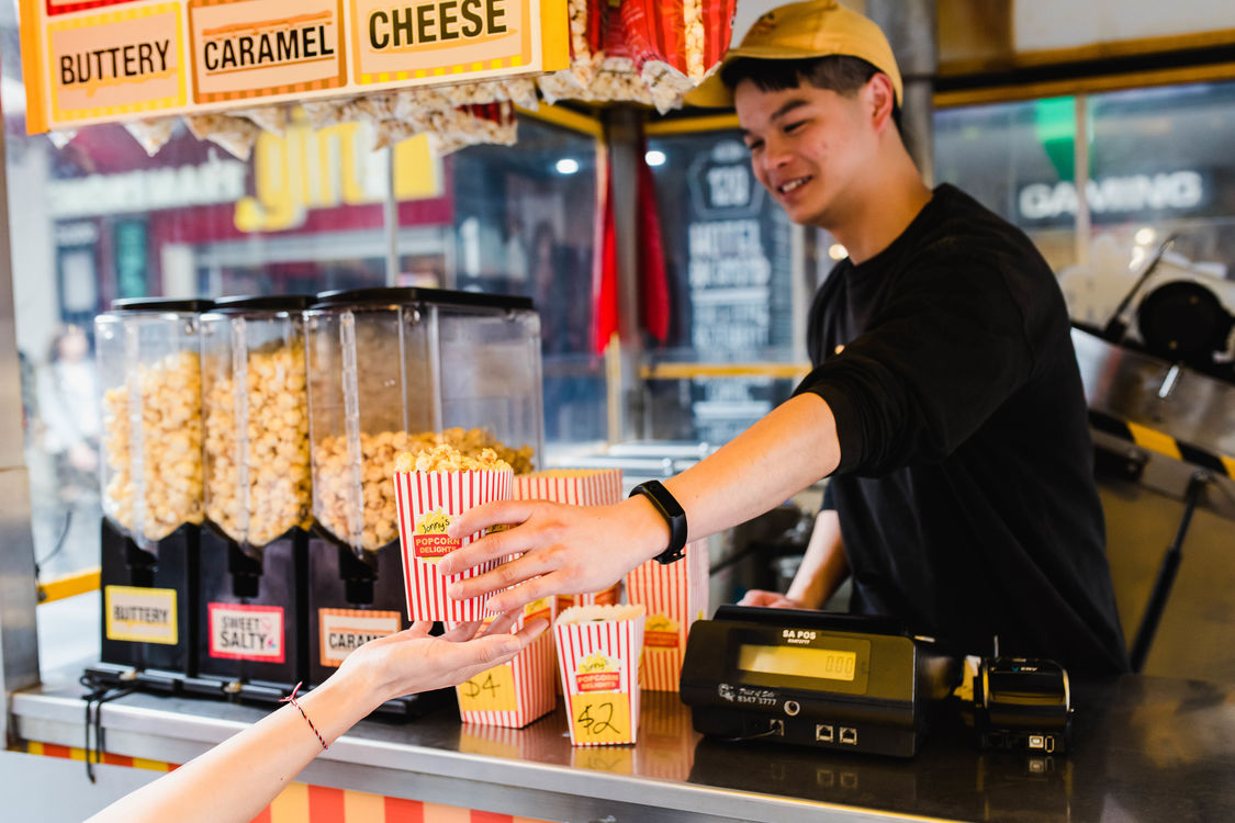 Jonny's Popcorn • Rundle Mall