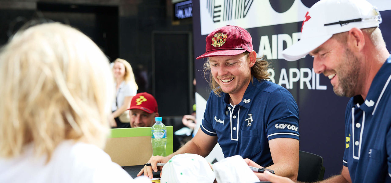 LIV Golf Signing