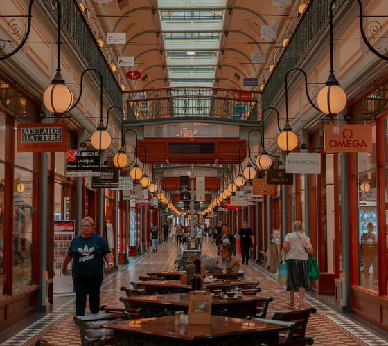 Rundle Mall • Centres + Arcades
