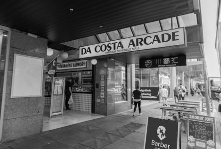 The exterior of Da Costa Arcade