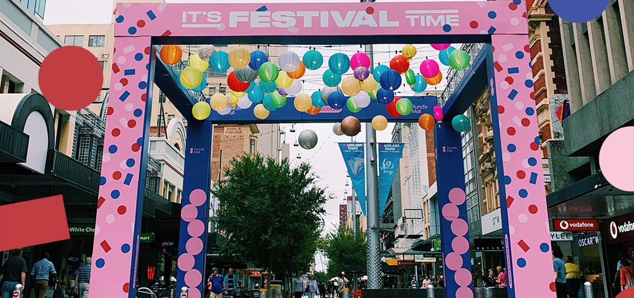 The Festival lantern display