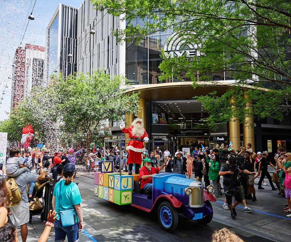 Christmas Pageant in Rundle Mall