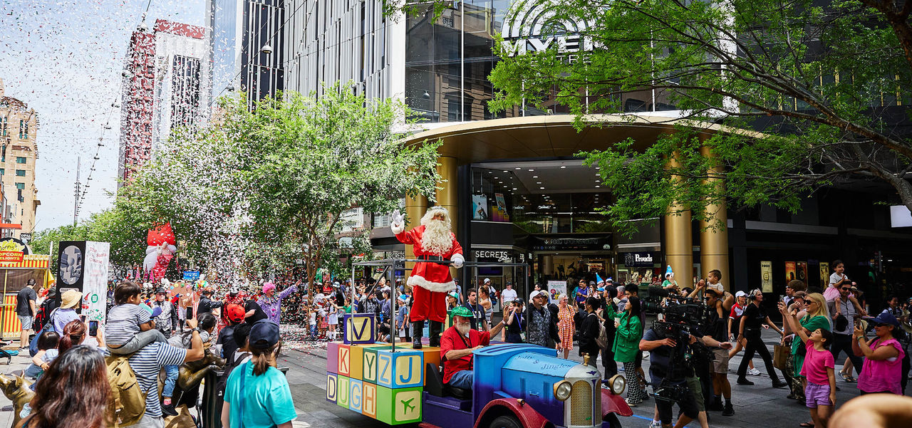 Christmas Pageant in Rundle Mall