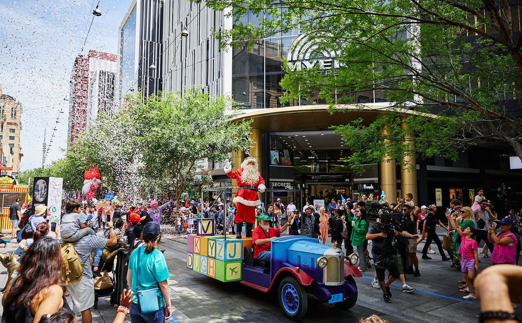 Christmas Pageant in Rundle Mall