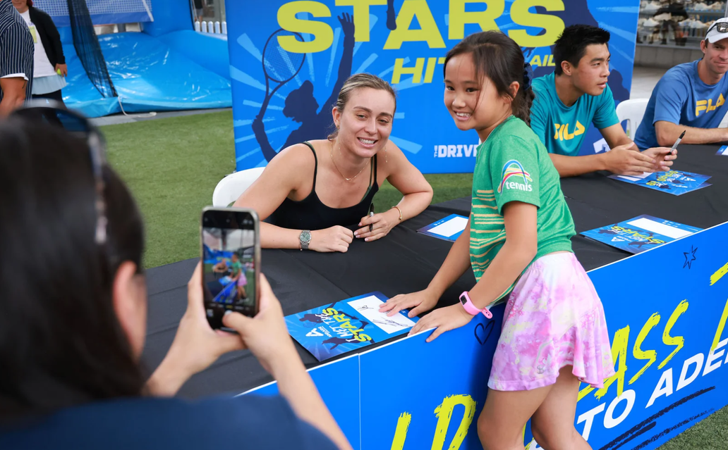 Adelaide International players signing