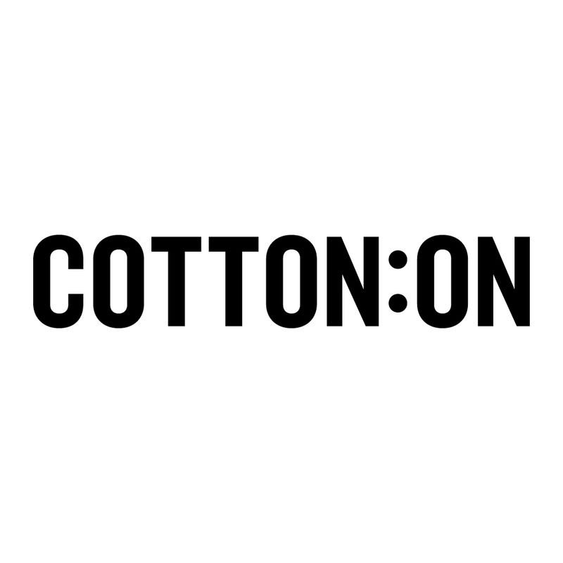 Cotton On logo in black and white