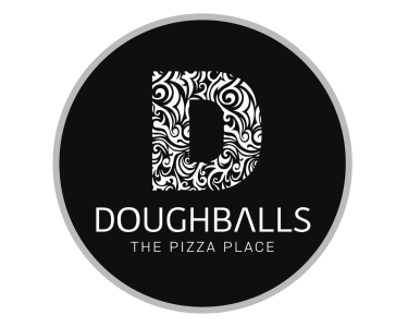 Doughballs Logo Black and White