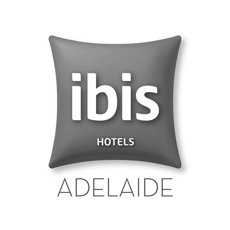 Ibis Adelaide BW Logo