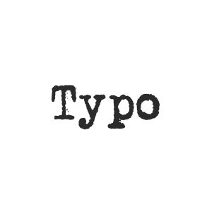Typo 1000x1000px