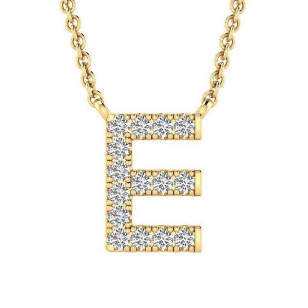 Andrew Mazzone diamond initial pendant E 1024x1024 002