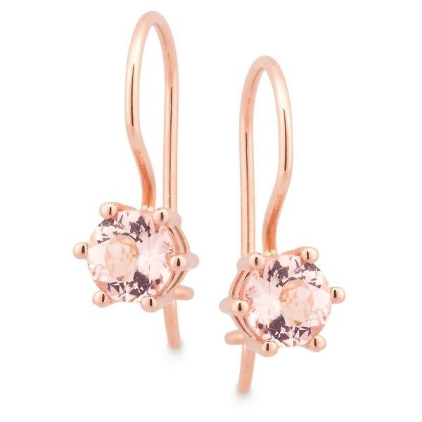 Andrew Mazzone rose gold morganite earrings 002